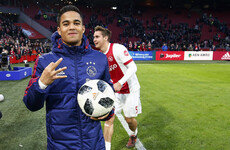 Patrick Kluivert tells son to 'follow his heart' amid Man United links