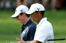 'I wouldn't have minded a quiet couple of days': McIlroy on playing with Woods