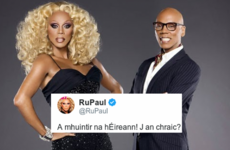 RuPaul just tweeted as Gaeilge, and people are losing their minds