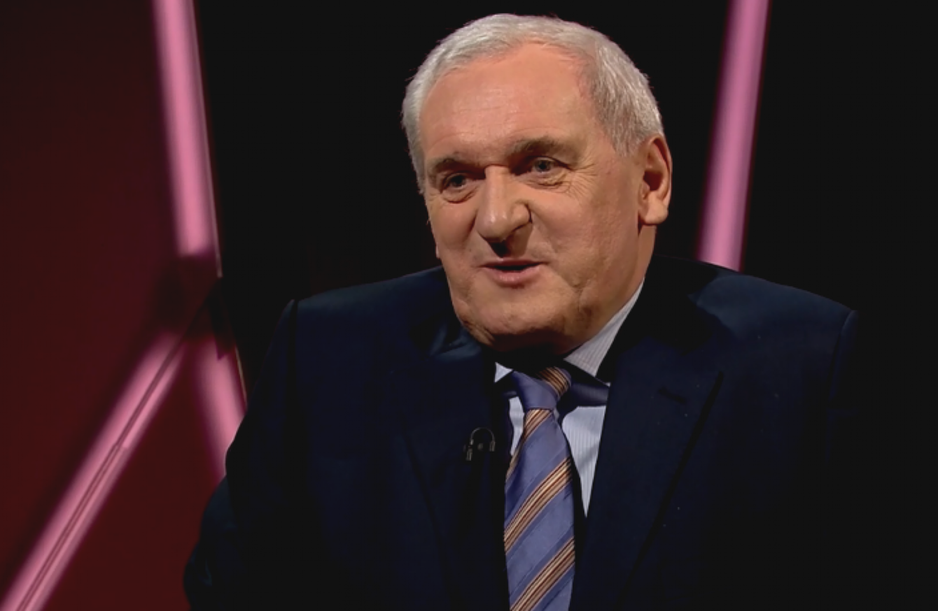 Bertie Ahern says he's been 'talking to Simon Coveney' about the ...