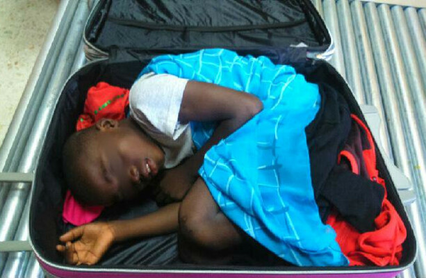 Father goes on trial in Spain in case of 8-year-old found in suitcase at border crossing