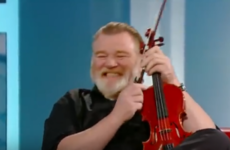 Brendan Gleeson is going to appear on a new Irish folk album because he's actually an amazing fiddle player
