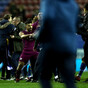 Man City consider legal action against fan who allegedly spat at Aguero and said 'suck my d**k'