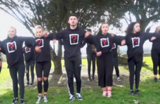 A Dublin dance troupe has paid tribute to the victims of the Florida school shooting