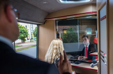In rural Germany, mobile banking means a bank in the back of a truck visiting different towns