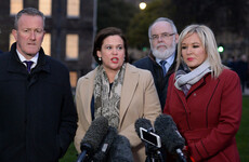 Mary Lou McDonald wasn't impressed after meeting Theresa May in London