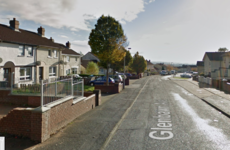 Police investigating the murder of a man in front of his family make arrest