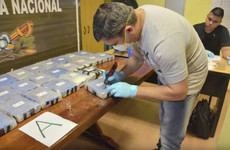 Nearly 400kg of cocaine was found inside the Russian embassy in Buenos Aires