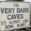 Double Take: The VERY DARK CAVES sign from Father Ted