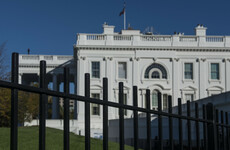 White House on lockdown as car crashes into security barrier