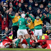 Grand Slam hopes alive as Ireland notch bonus-point win against Wales