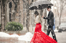'My hair and makeup are sort of becoming immaterial' - What to do if a blizzard hits your wedding