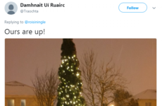Irish people are putting up their Christmas decorations again to celebrate #ChristmasTheSequel