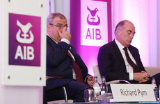 AIB is lining up hefty share bonuses for senior staff to stop them leaving