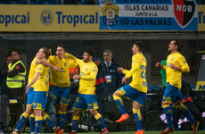 Ex-West Ham striker secures famous draw for Las Palmas after Messi's opener