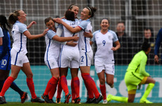 Phil Neville starts with win as England rout France