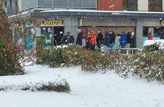Some supermarkets are starting to reopen but most are remaining shut until tomorrow