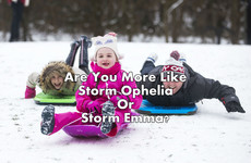 Are You More Like Storm Ophelia Or Storm Emma?