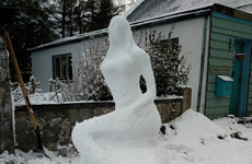 15 of the most creative snowmen built around Ireland this week