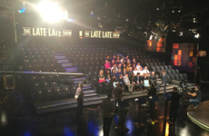 The Late Late Show studio was practically empty last night and it was so bizarre