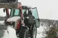 This Kilkenny mammy took a tractor to work during Storm Emma and now she's going global