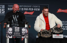 Conor McGregor set to lose his UFC lightweight belt
