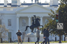 White House on lockdown after shots fired