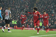 Salah scores again to send Reds into second as Rafa returns to Anfield