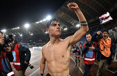 Dramatic 93rd-minute Dybala winner keeps pressure on table-toppers Napoli