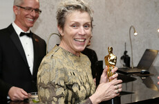 There was panic at the Oscars last night after Frances McDormand's award was temporarily stolen