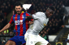 'No wonder Mourinho has left him out' - Neville rips Pogba's first-half showing against Palace