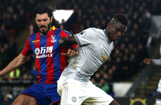 'No wonder Mourinho has left him out' - Neville rips Pogba's first-half showing against Palace