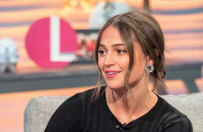 Alicia Vikander definitely didn't want to talk about Michael Fassbender today