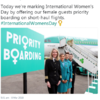 Aer Lingus offered women priority boarding for International Women's Day and it caused a LOT of controversy
