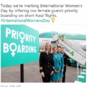 Aer Lingus offered women priority boarding for International Women's Day and it caused a LOT of controversy