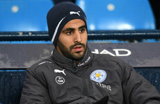 Mahrez regrets behaviour after failed Manchester City move