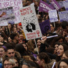 'Unacceptable sexist behaviour': Spanish women stage unprecedented strike for rights