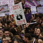 'Unacceptable sexist behaviour': Spanish women stage unprecedented strike for rights