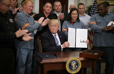 Trump risks trade war with EU and China over steel tariff but will be flexible to 'real friends'