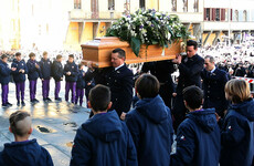 Powerful scenes as thousands of mourners sing 'one captain' at Davide Astori’s funeral