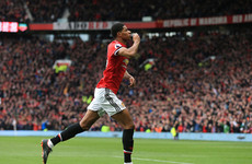 Rashford on the double as United remain second with defeat of Klopp's Reds