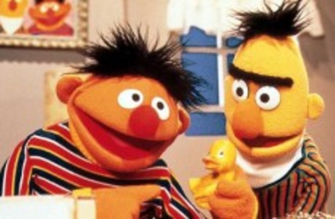 Did a throwaway Tweet reveal Sesame Street's Bert as gay?