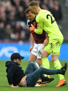 Fans invade London Stadium pitch as Burnley hammer West Ham