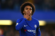 Willian scores again as champions bounce back against relegation-threatened Palace