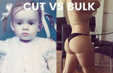 This girl's hilarious 'cut and bulk' transformation needs to be seen to be believed