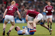 Galway book Division 1 league final place with victory over 14-man Monaghan