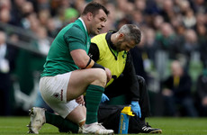 Ireland say Cian Healy suffered 'a stinger-like injury' but will train fully this week