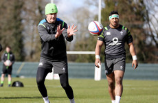 Ankle keeps Kearney out of Ireland session, but Healy and Sexton in full training