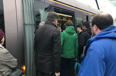 'We're crammed into trams': Serious delays on Luas Green Line