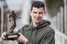 Cork striker marks return from the UK by taking the season's first player of the month award